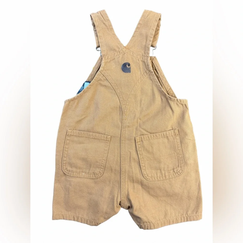 NWT CARHARTT Baby Loose Fit Canvas Shortall - 9M